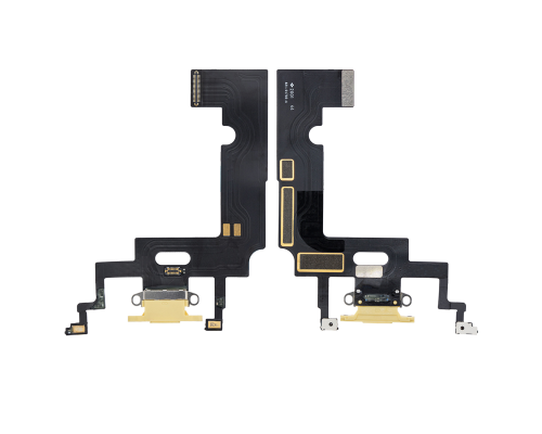 Шлейф iPhone XR з роз'ємом зарядки yellow (Original Used) PLS-00-00046624