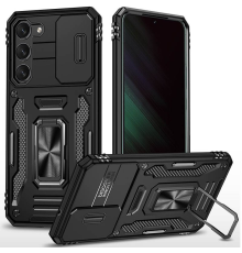 Чохол Camshield Serge Ring for Magnet Samsung S911 Galaxy S23 black PLS-00-00124749