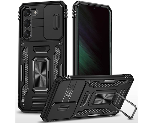 Чохол Camshield Serge Ring for Magnet Samsung S911 Galaxy S23 black PLS-00-00124749