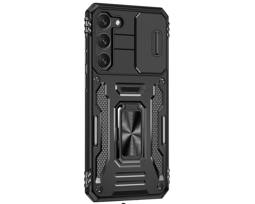 Чохол Camshield Serge Ring for Magnet Samsung S911 Galaxy S23 black PLS-00-00124749