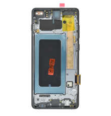 Дисплей Samsung G975 Galaxy S10 Plus з сенсором та рамкою black (Original Refurbished) PLS-00-00052617