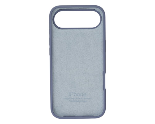 Чохол Silicone Case Full Protective iPhone 17 Air lavender gray PLS-00-00146471