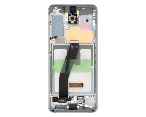 Дисплей Samsung G980 Galaxy S20 з сенсором та рамкою white (Original) PLS-00-00090536