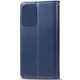 Чохол-книжка Leather GETMAN with card holder Motorola Moto G85 blue PLS-00-00148165