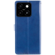 Чохол-книжка Leather GETMAN with card holder ZTE Blade A55 4G blue PLS-00-00148429
