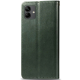 Чохол-книжка Leather GETMAN with card holder Samsung A075 Galaxy A07 green PLS-00-00148235