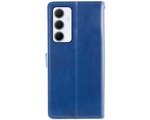 Чохол-книжка Leather GETMAN with card holder Samsung M356 Galaxy M35 5G blue PLS-00-00148258