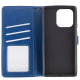 Чохол-книжка Leather GETMAN with card holder Infinix Hot 50i blue PLS-00-00148151