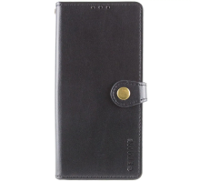 Чохол-книжка Leather GETMAN with card holder Samsung A175 Galaxy A17 black PLS-00-00148243