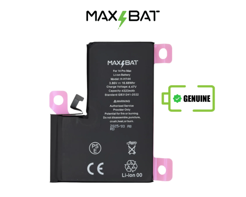 Акумулятор iPhone 14 Pro Max (Max Bat - Genuine mode) PLS-00-00146943