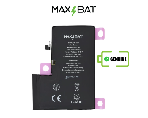 Акумулятор iPhone 12 Pro Max (Max Bat - Genuine mode) PLS-00-00147325