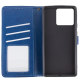 Чохол-книжка Leather GETMAN with card holder ZTE Blade A55 4G blue PLS-00-00148429
