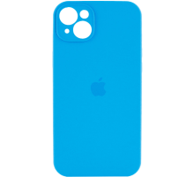 Чохол Silicone Case Full Camera Protective iPhone 14 light blue PLS-00-00116505