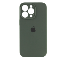 Чохол Silicone Case Full Camera Protective iPhone 13 Pro Max army green PLS-00-00103312