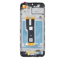 Дисплей ZTE Blade V50 Design (ZTE 8050) з сенсором та рамкою black (Original China) PLS-00-00122694