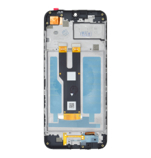 Дисплей ZTE Blade V50 Design (ZTE 8050) з сенсором та рамкою black (Original China) PLS-00-00122694