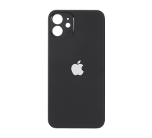 Задня кришка iPhone 12 mini black (Більший отвір) PLS-00-00049736