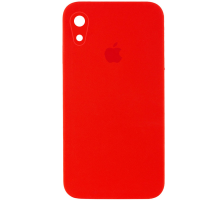 Чохол Silicone Case Квадратні Борти Full Camera iPhone XR red PLS-00-00104663