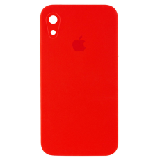 Чохол Silicone Case Квадратні Борти Full Camera iPhone XR red PLS-00-00104663