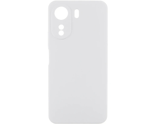 Чохол Silicone Cover Full Camera Xiaomi Redmi 13C white PLS-00-00143101