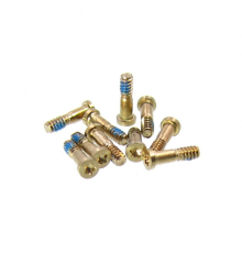 Набір гвинтів для iPhone 5s gold (зовнішні) 10шт PLS-00-00074942