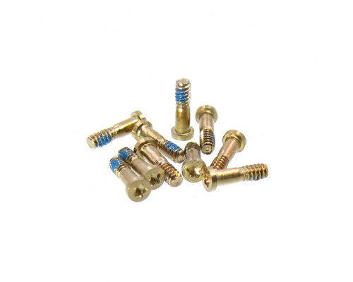 Набір гвинтів для iPhone 5s gold (зовнішні) 10шт PLS-00-00074942