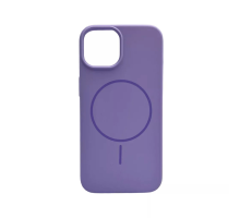 Чохол Silicone case Beats with MagSafe iPhone 14 elegant purple PLS-00-00154854