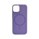 Чохол Silicone case Beats with MagSafe iPhone 14 elegant purple PLS-00-00154854