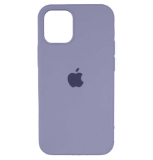 Чохол Silicone Case Full Protective iPhone 15 Pro Max lavender gray PLS-00-00117406