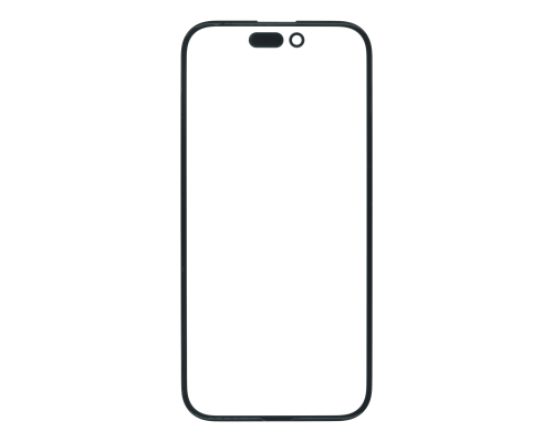 Скло дисплея iPhone 14 Pro з OCA black (Original China) PLS-00-00117233