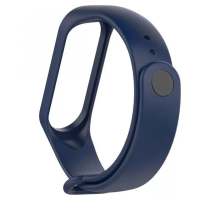 Ремінець Xiaomi Mi Band (3,4) Silicone dark blue PLS-00-00073695