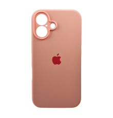 Чохол Silicone Case Full Camera Protective для iPhone 16 grapefruit PLS-00-00130767