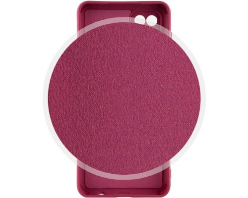 Чохол Silicone Cover Full Camera Samsung A125 Galaxy A12 marsala PLS-00-00118244