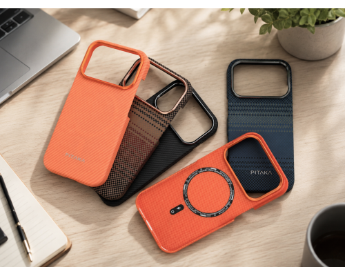 Чохол Pitaka Ultra Slim with Magnetic для iPhone 15 Pro Max sunset (OEM) PLS-00-00162065