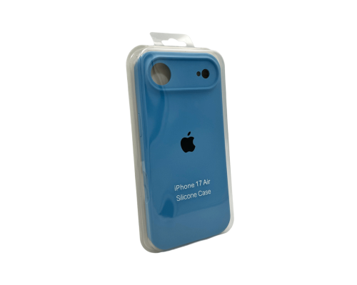 Чохол Silicone Case Full Camera Protective для iPhone 17 Air cornflower PLS-00-00155248