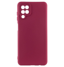 Чохол Silicone Cover Full Camera Samsung A125 Galaxy A12 marsala PLS-00-00118244