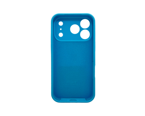 Чохол Silicone Case Full Camera Protective для iPhone 17 Pro light blue PLS-00-00155266