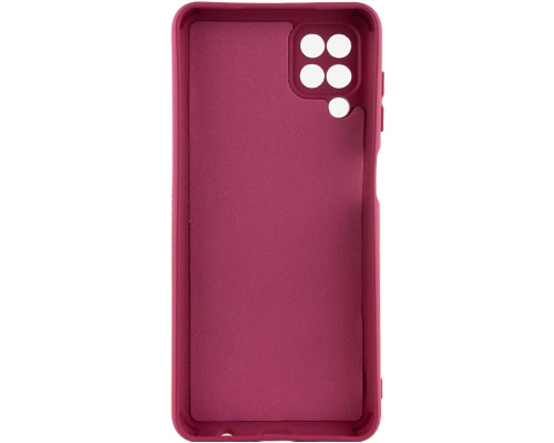 Чохол Silicone Cover Full Camera Samsung A125 Galaxy A12 marsala PLS-00-00118244