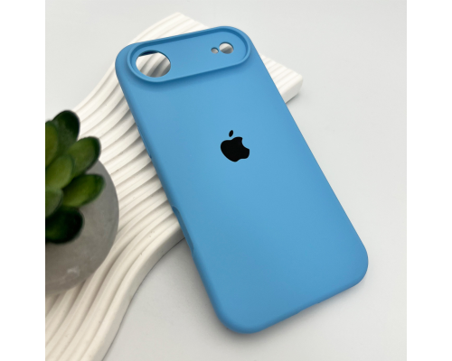 Чохол Silicone Case Full Camera Protective для iPhone 17 Air cornflower PLS-00-00155248