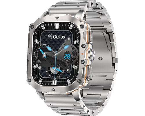 Смарт годинник Gelius Amazwatch Tactical Heavy GP-SW016 silver PLS-00-00161434