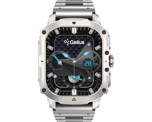 Смарт годинник Gelius Amazwatch Tactical Heavy GP-SW016 silver PLS-00-00161434