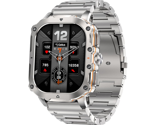 Смарт годинник Gelius Amazwatch Tactical Heavy GP-SW016 silver PLS-00-00161434