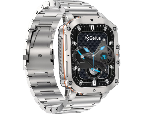 Смарт годинник Gelius Amazwatch Tactical Heavy GP-SW016 silver PLS-00-00161434