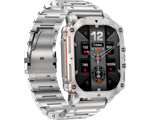 Смарт годинник Gelius Amazwatch Tactical Heavy GP-SW016 silver PLS-00-00161434