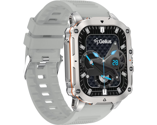 Смарт годинник Gelius Amazwatch Tactical Heavy GP-SW016 silver PLS-00-00161434