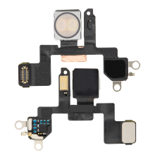 Шлейф iPhone 12 Mini зі спалахом (Original Used) PLS-00-00091169