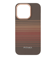 Чохол Pitaka Ultra Slim with Magnetic для iPhone 15 sunset (OEM) PLS-00-00162105