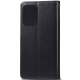 Чохол-книжка Leather GETMAN with card holder Xiaomi Redmi 12 black PLS-00-00128974