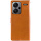 Чохол-книжка Leather GETMAN with card holder Xiaomi Redmi Note 13 Pro Plus brown PLS-00-00129081