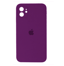 Чохол Silicone Case Квадратні Борти Full Camera iPhone 11 purple PLS-00-00102269